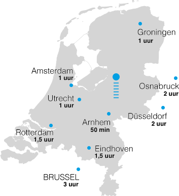 Kaart Nederland